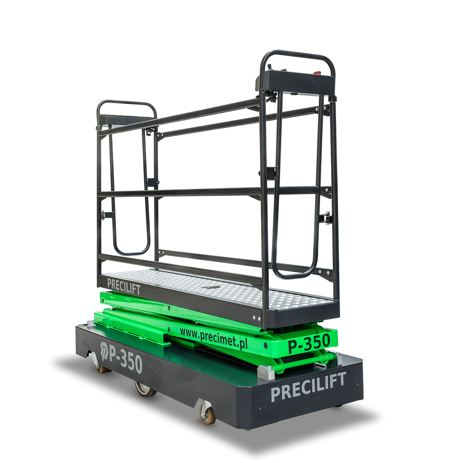 PRECILIFT P-350 sterowalny wózek hydrauliczny