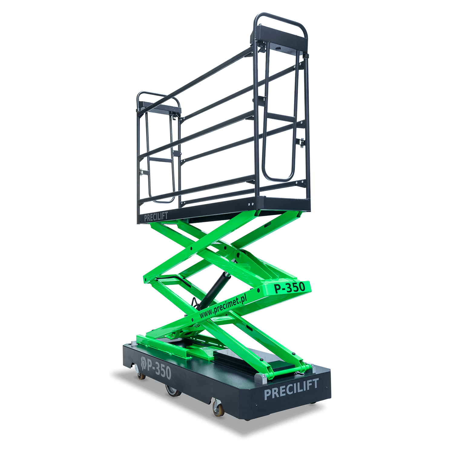 PRECILIFT P-350 sterowalny wózek hydrauliczny - obrazek 2